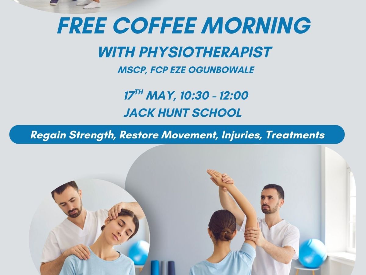 Coffee Morning with Physiotherapists