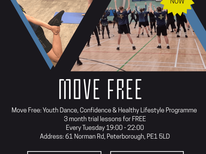 MOVE FREE – Youth Dance, Confidence & Healthy Lifestyle&nbsp;Programme